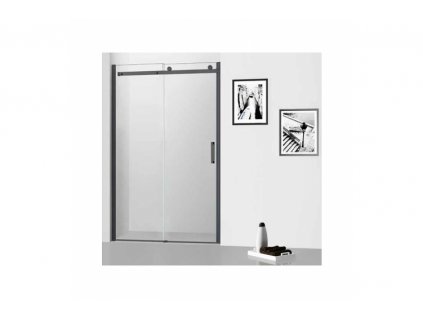 Sprchové dveře HOPA BELVER BLACK 100 cm - černé detaily obrázek č.: 1