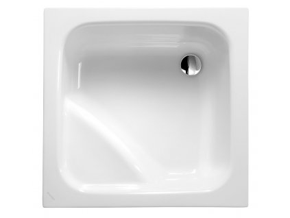 VISLA hluboká sprchová vanička, čtverec 80x80x29cm, bílá obrázek č.: 1