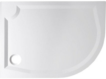 RIVA sprchová vanička z litého mramoru, čtvrtkruh 120x90cm, levá (GR1290L) obrázek č.: 1