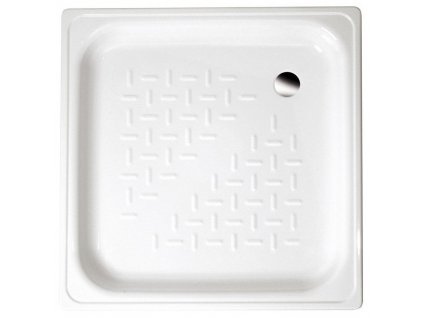 Smaltovaná sprchová vanička, čtverec 80x80x16cm, bílá obrázek č.: 1