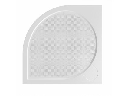 Čtvrtkruhová mramorová sprchová vanička LAKA R550 80 x 80 cm s protiskluzem obrázek č.: 1
