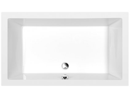 DEEP hluboká sprchová vanička s konstrukcí, obdélník 130x75x26cm, bílá obrázek č.: 1