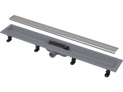 Alcadrain APZ9-850 SIMPLE podlahový žlab s nerezovým roštem 85 cm (sprchový kanálek 85 cm) (dříve Alcaplast) obrázek č.: 1