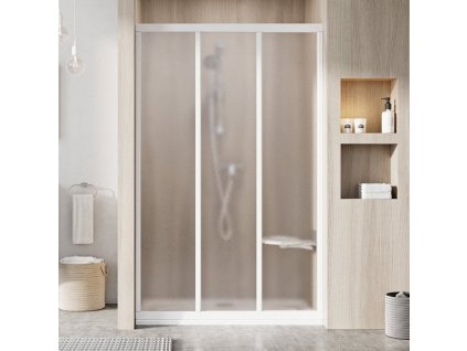 Ravak SUPERNOVA  ASDP3-80 BÍLÁ GRAPE sprchové posuvné dveře 80 cm (ASDP3 80) obrázek č.: 1