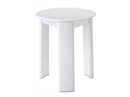 TRIO koupelnová stolička, průměr 33x40cm, bílá obrázek č.: 1