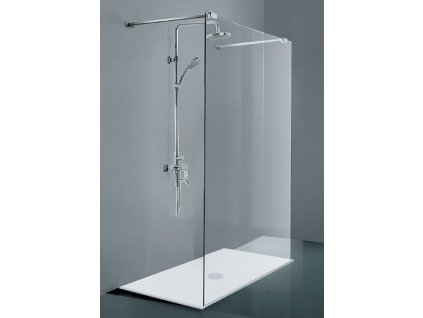 Walk-in CALA 120 sprchová zástěna pevná 120 cm - chrom rám obrázek č.: 1