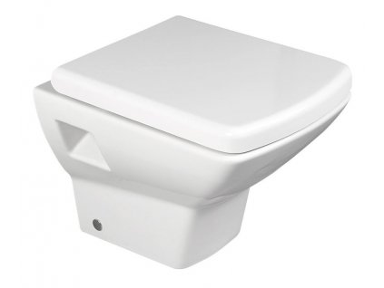 SOLUZIONE závěsná WC mísa, 35x50,5cm, bílá obrázek č.: 3