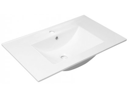 SLIM keramické umyvadlo, nábytkové, 76x46 cm, bílá obrázek č.: 1