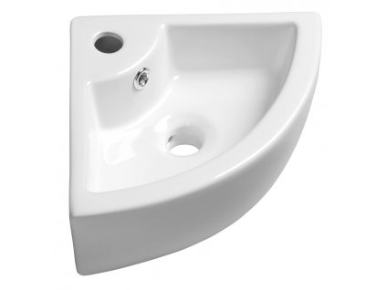 GYNT keramické umyvadlo, rohové, 33x33 cm, bílá obrázek č.: 1