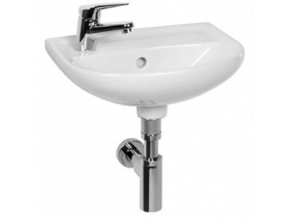 JIKA H8153810001051 - Lyra plus umývátko 40 x 31 cm s otvorem vlevo, bílé obrázek č.: 1