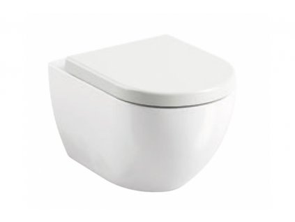 Ravak Uni Chrome Rim X01516 závěsné wc se standardním splachováním - bez sedátka obrázek č.: 1