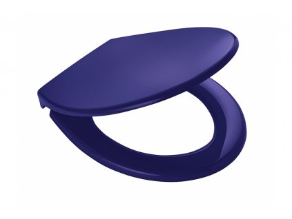Ridder 02101133 MIAMI WC sedátko, soft close, PP termoplast - modrá 44,3 × 37 cm obrázek č.: 1