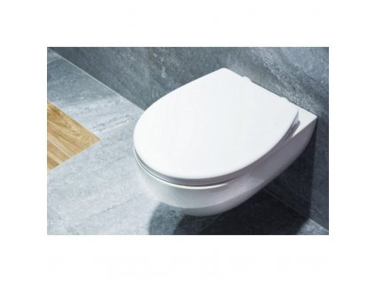 WC sedátko SWING, polypropylen, soft close, universální obrázek č.: 1