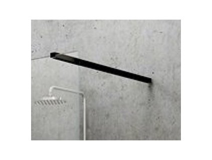 RAVAK W SET-100 Wall/Corner Black - černá vzpěra 1000 mm a podpěrka   obrázek č.: 1