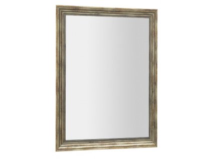 DEGAS zrcadlo v dřevěném rámu 716x916mm, černá/starobronz obrázek č.: 1
