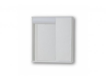 Lumix I koupelnová skříňka 50 x 55 s osvětlením Pravá - kovové provedení obrázek č.: 1