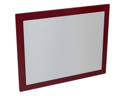 MITRA zrcadlo v rámu 720x520x40mm, bordó obrázek č.: 1