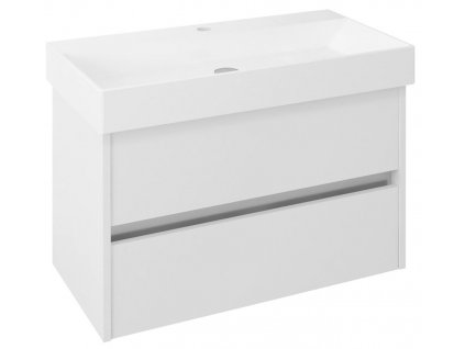NIRONA umyvadlová skříňka 82x51,5x43 cm, bílá obrázek č.: 1
