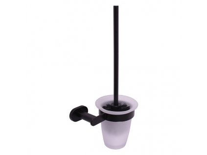 Slezák Rav Yukon YUA0500CMAT - WC štětka, sklo černá matná obrázek č.: 1
