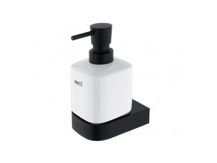 Nimco NIKAU černá NKC 30031K-T-90 - Dávkovač tekutého mýdla keramický obrázek č.: 1