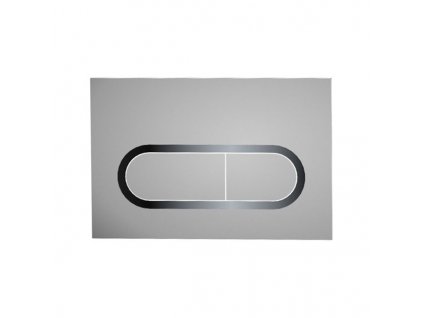 Ravak WC tlačítko Chrome satin, matné stříbrné tlačítko pro nádrže Ravak G II a W II obrázek č.: 1