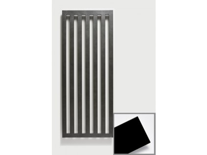 PMH Darius DA1B koupelnový radiátor 600x1200 mm - černá pololesk (P.M.H.)  obrázek č.: 1