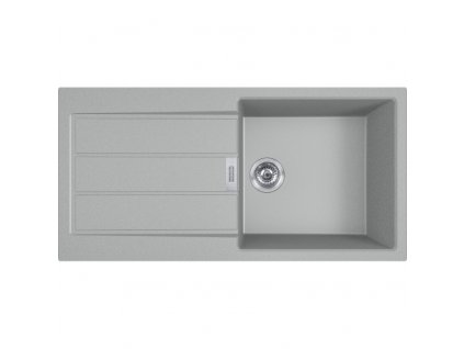 FRANKE Sirius 143.0651.011 S2D 611-100 Tectonite šedá  obrázek č.: 1