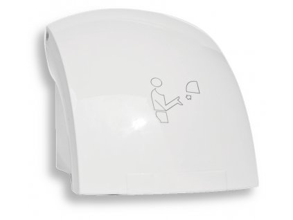 Elektrický senzorový osoušeč rukou, 1500 W, bílý (69091,1)