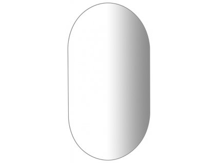 VORA zrcadlo s broušenou hranou oválné 50x85cm, CU free