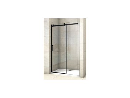 PERPETUA LINE POSUVNÉ SPRCHOVÉ DVEŘE ČERNÉ 1400MM č.: 1