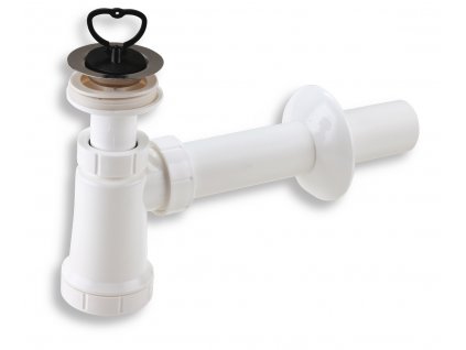 Sifon umyvadlový nerezová miska zátka plast (410,P)