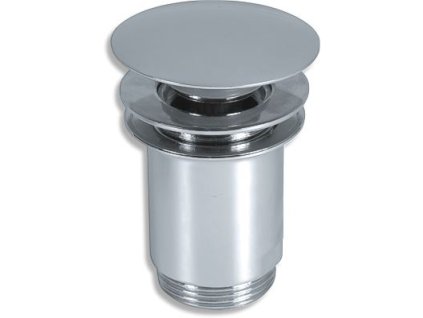 Uzávěr výpusti LUXUS pro umyvadlo s přepadem chrom (35,0)