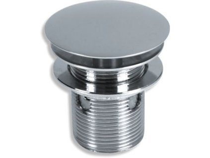 Uzávěr výpusti LUXUS pro umyvadlo bez přepadu chrom (36,0)