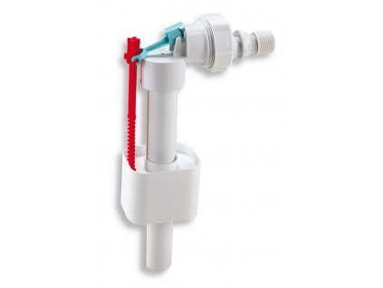 Napouštěcí ventil boční 3/8"+1/2" plast (490,P)