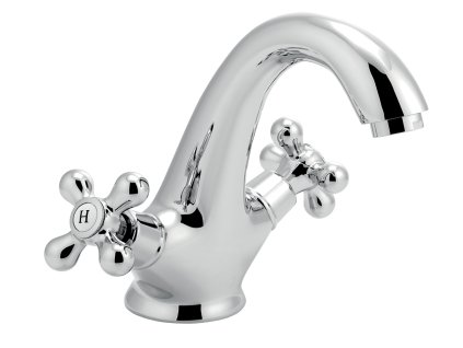 Umyvadlová stojánková baterie bez výpusti, chrom (99102/1,0)