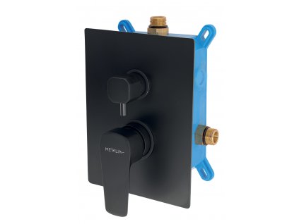 Podomítková baterie s boxem 2 vývody, METALIA 58 (BOX58051R,5)