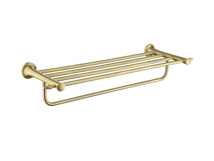 Velký držák ručníků se závěsem ANTICA, bronz (AAI35BR)