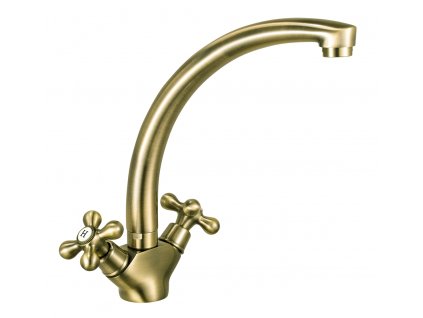 Stojánková dřezová baterie bronz (BAI4BR)