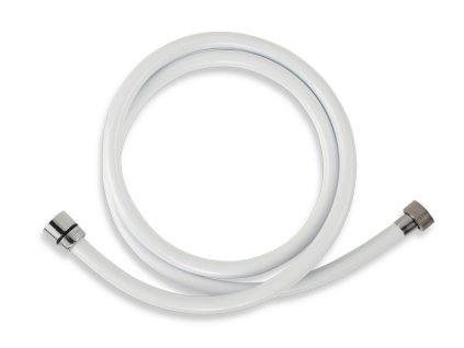Sprchová hadice plastová 150 cm bílá (PVC/150,11)