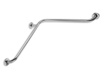 Madlo lomené s krytkami leštěná nerez (R6690,44)