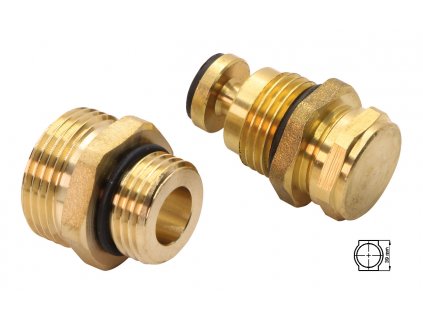 Stop ventil + redukce (sada C7)  (RKPO-SET39)