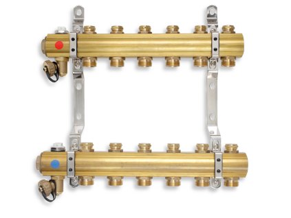 Rozdělovač s regulačními a mechanickými ventily 3 okruhy (RO03S)