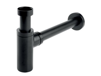 Sifon umyvadlový 5/4", černý (S282-BL)