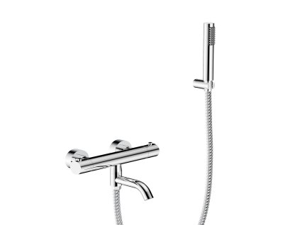 Olsen Spa  VEO BABWVSTCH - Nástěnná termostatická vanová baterie VEO chrom s příslušenstvím