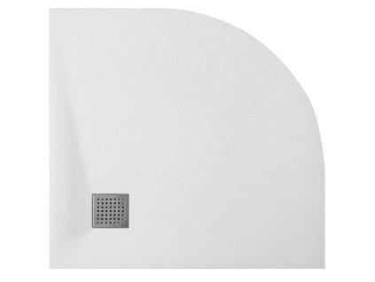 Olsen Spa  VANKVEX90CTVRTW - Čtvrtkruhová sprchová vanička VEXO - bílá