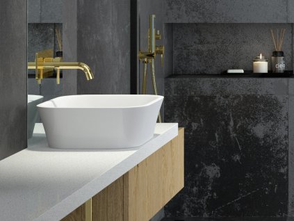 Olsen Spa  Assos KEASSNDW - Umyvadlo ASSOS - na desku