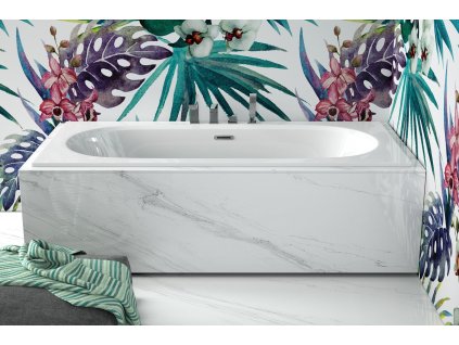 Olsen Spa  VITAE VANVIT18SLIMPLU+OLVPINOZSTELWD - Obdélníková vana VITAE SLIM+