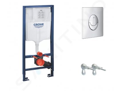 Grohe 38721001 - Předstěnový instalační set pro závěsné WC, výška 1,13 m, ovládací tlačítko Skate Air, chrom