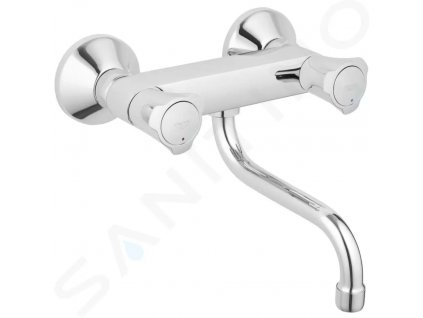 Grohe 31187001 - Dřezová baterie nástěnná, chrom