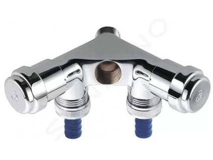 Grohe 41020000 - Originální WAS dvojitý ventil jednoduchý, chrom